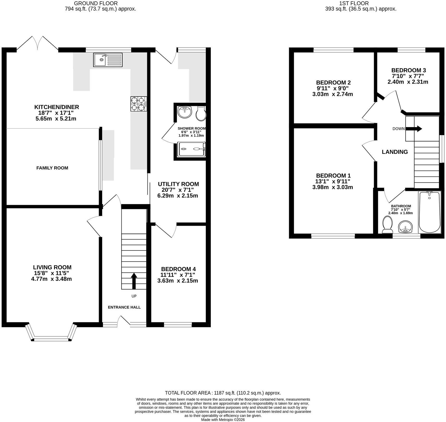 Thorn Grove, Cheadle Hulme, SK8 floorplan