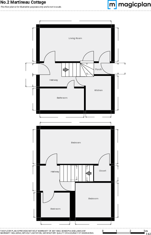 Martineau Cottages, Walsham Road, Wattisfield, Suffolk floorplan