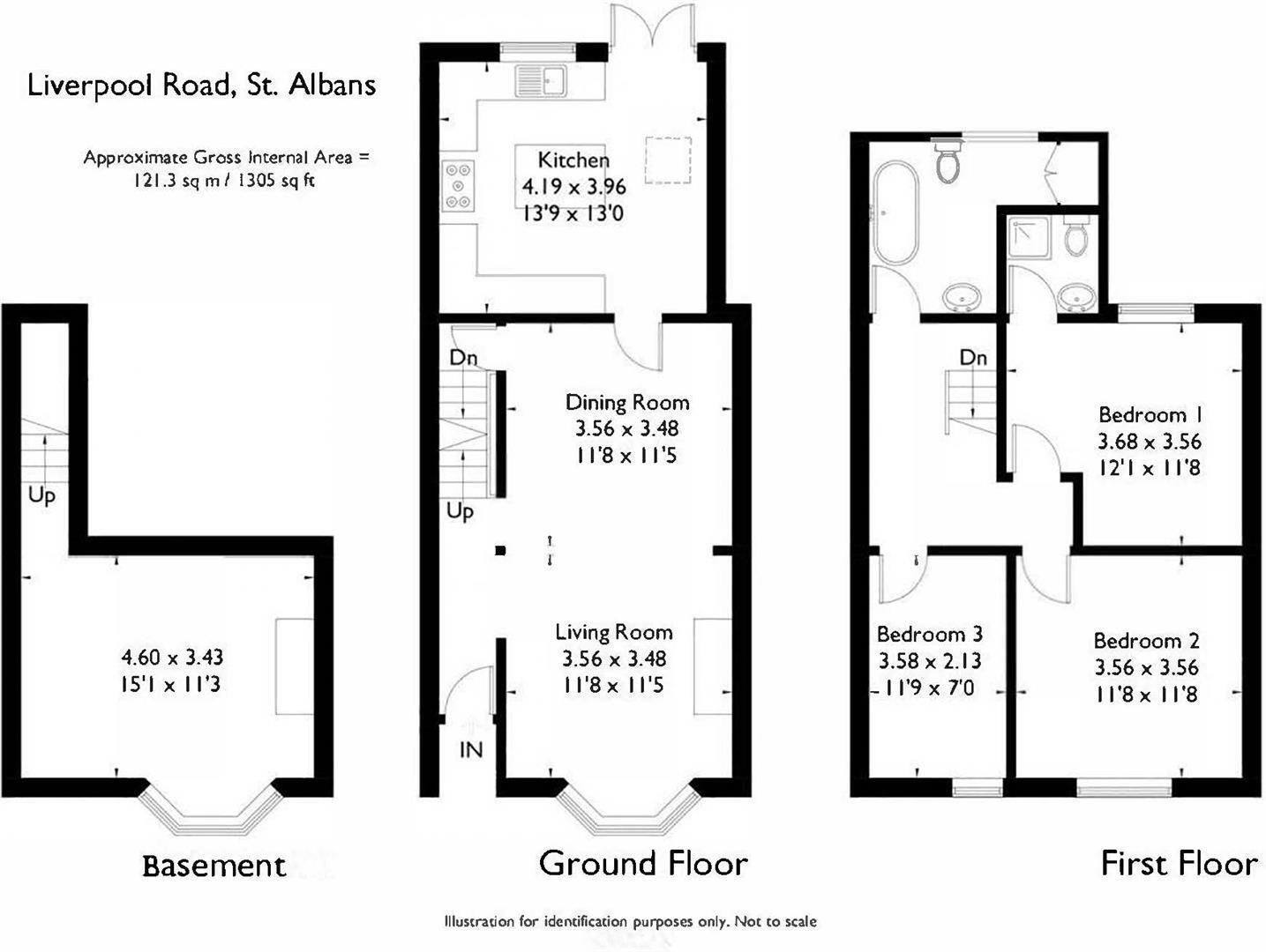 Liverpool Road, St. Albans floorplan