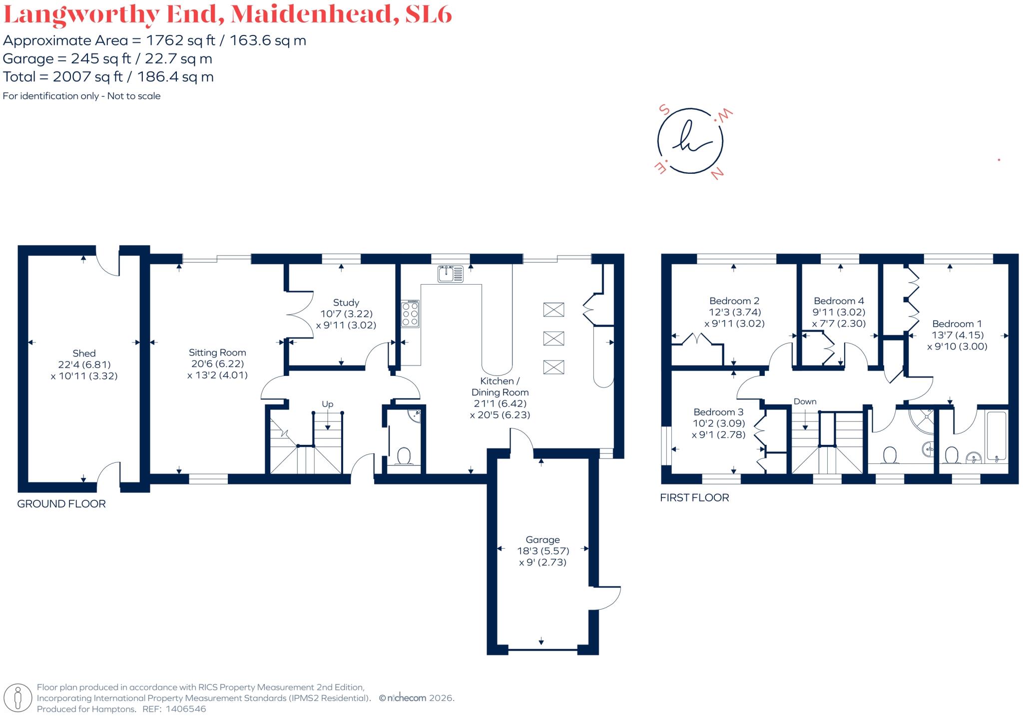 Langworthy End, Holyport, SL6 floorplan