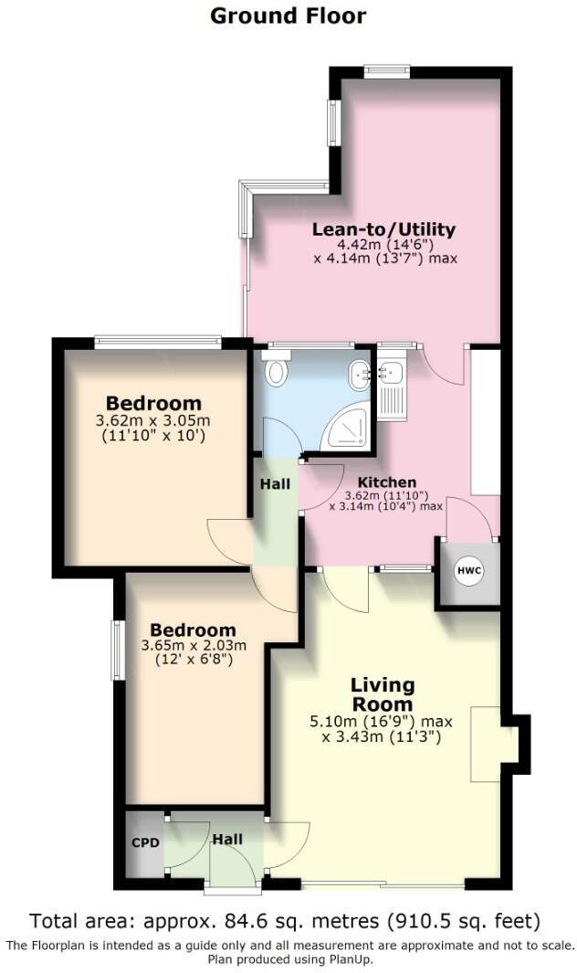 Castle Rise, Hadleigh floorplan