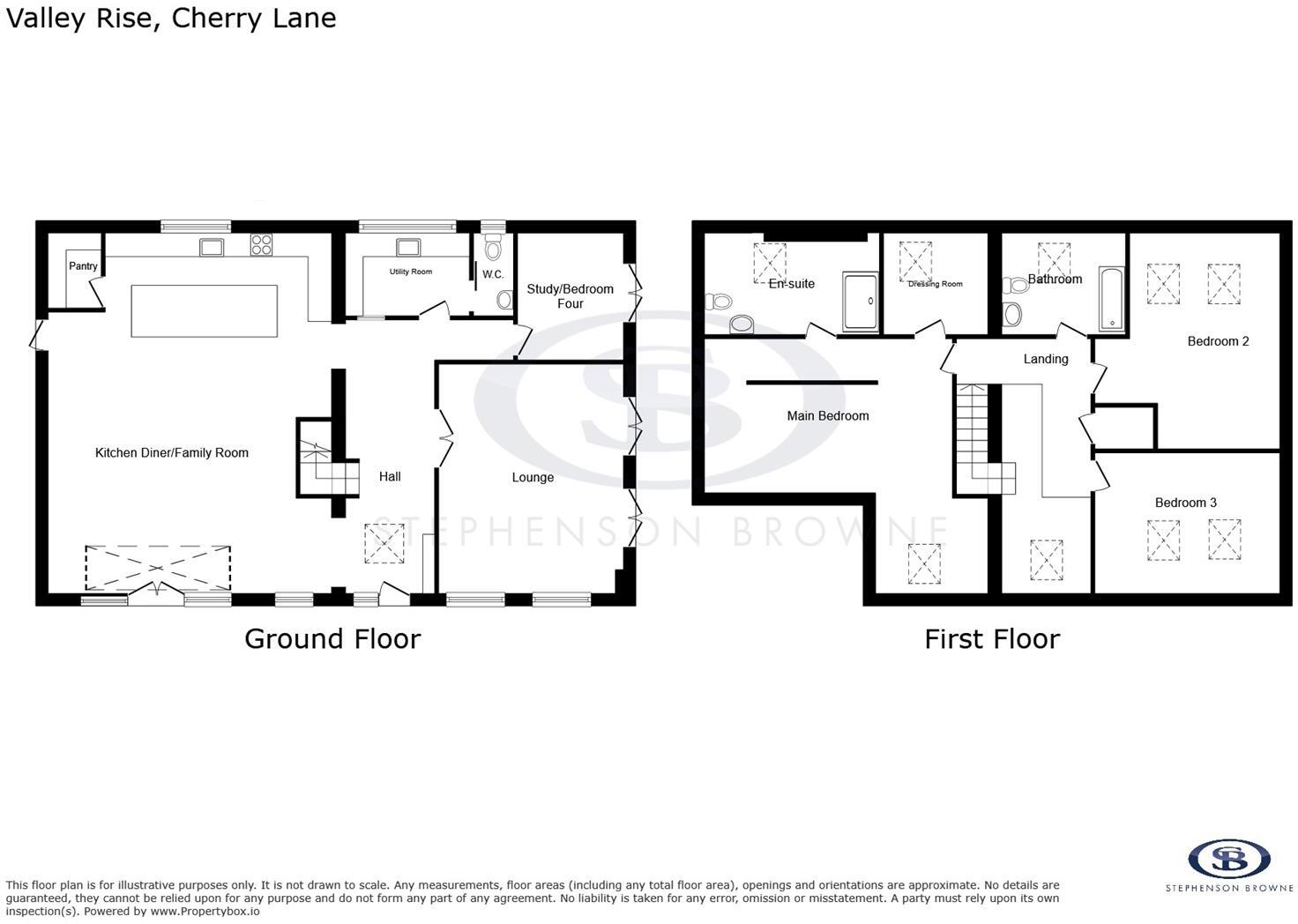 Cherry Lane, Rode Heath floorplan