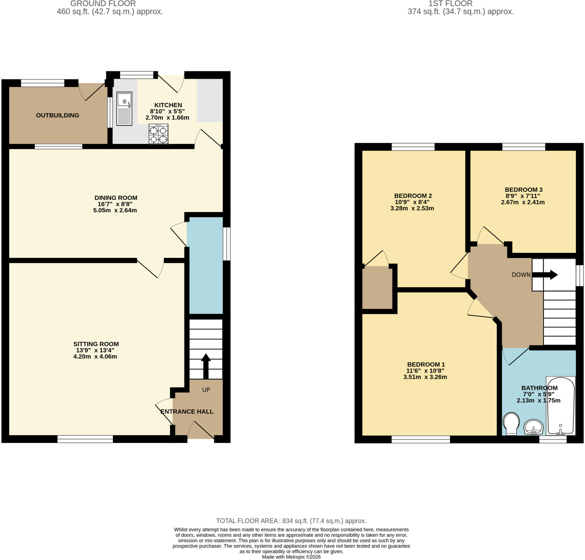 265, Gloucester Street, Atherton, Wigan floorplan