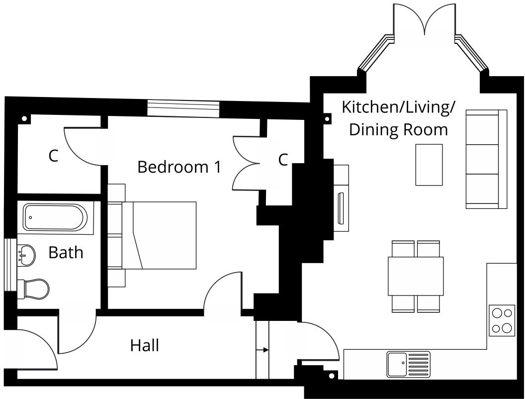 Church Street, Clifton, Shefford, Bedfordshire, SG17 floorplan