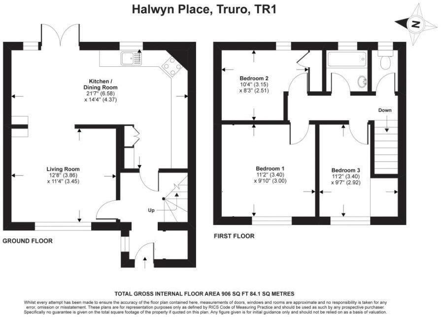 Halwyn Place, Truro floorplan