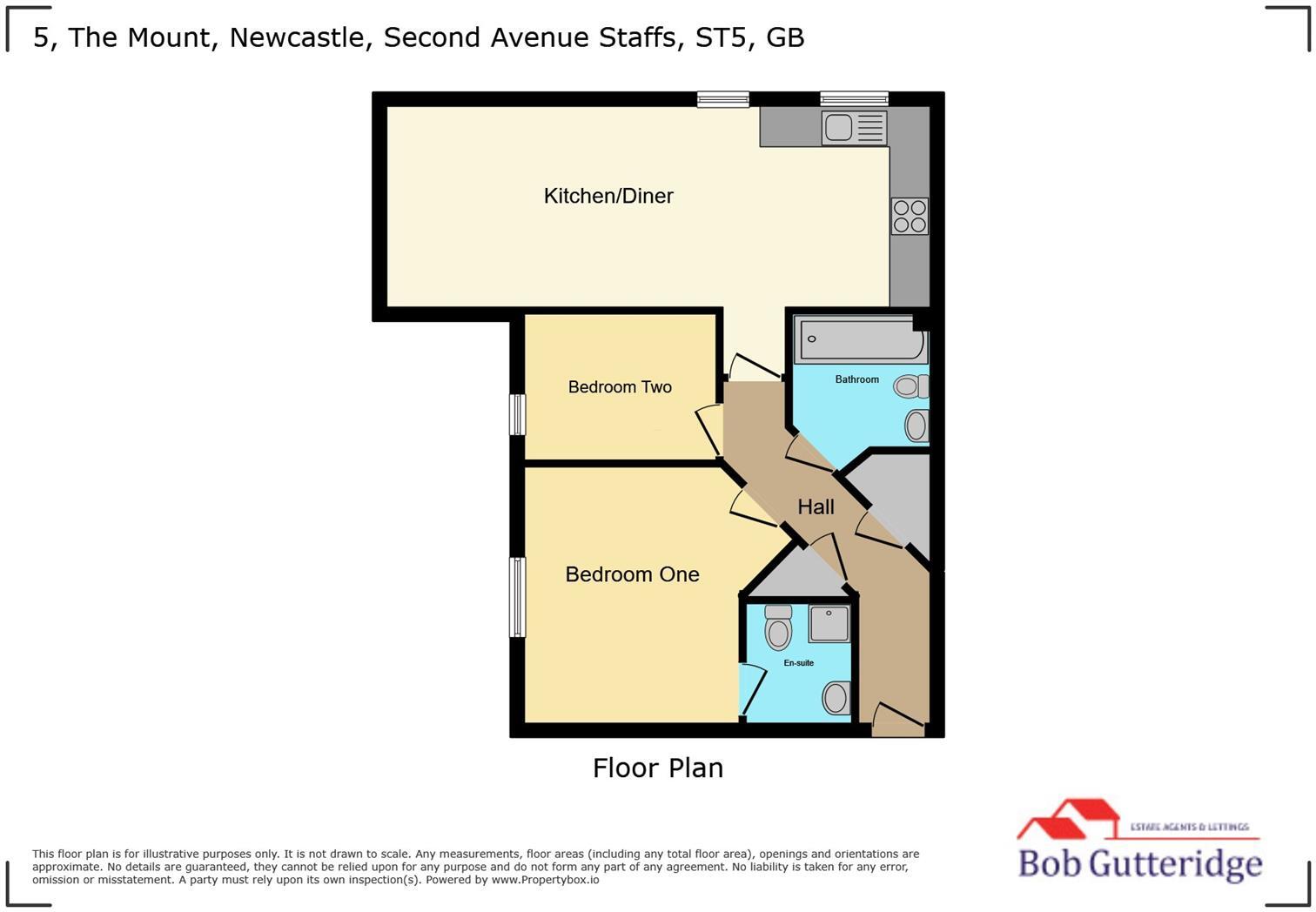 The Mount St.Georges, Second Avenue, Newcastle floorplan