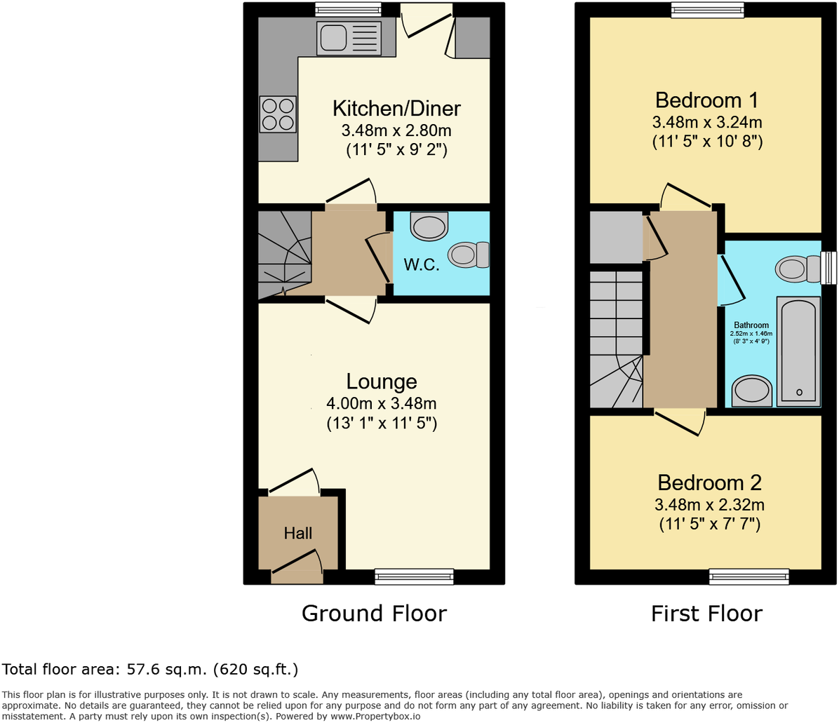 The Hedgerows,Eggborough,DN14 0PQ floorplan