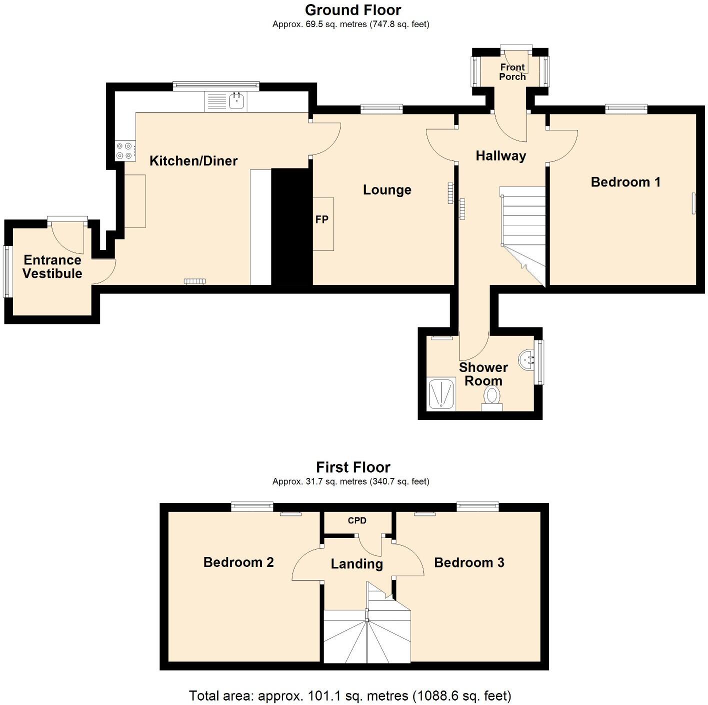 Southview, North Tolsta, Isle Of Lewis, HS2 0NG floorplan