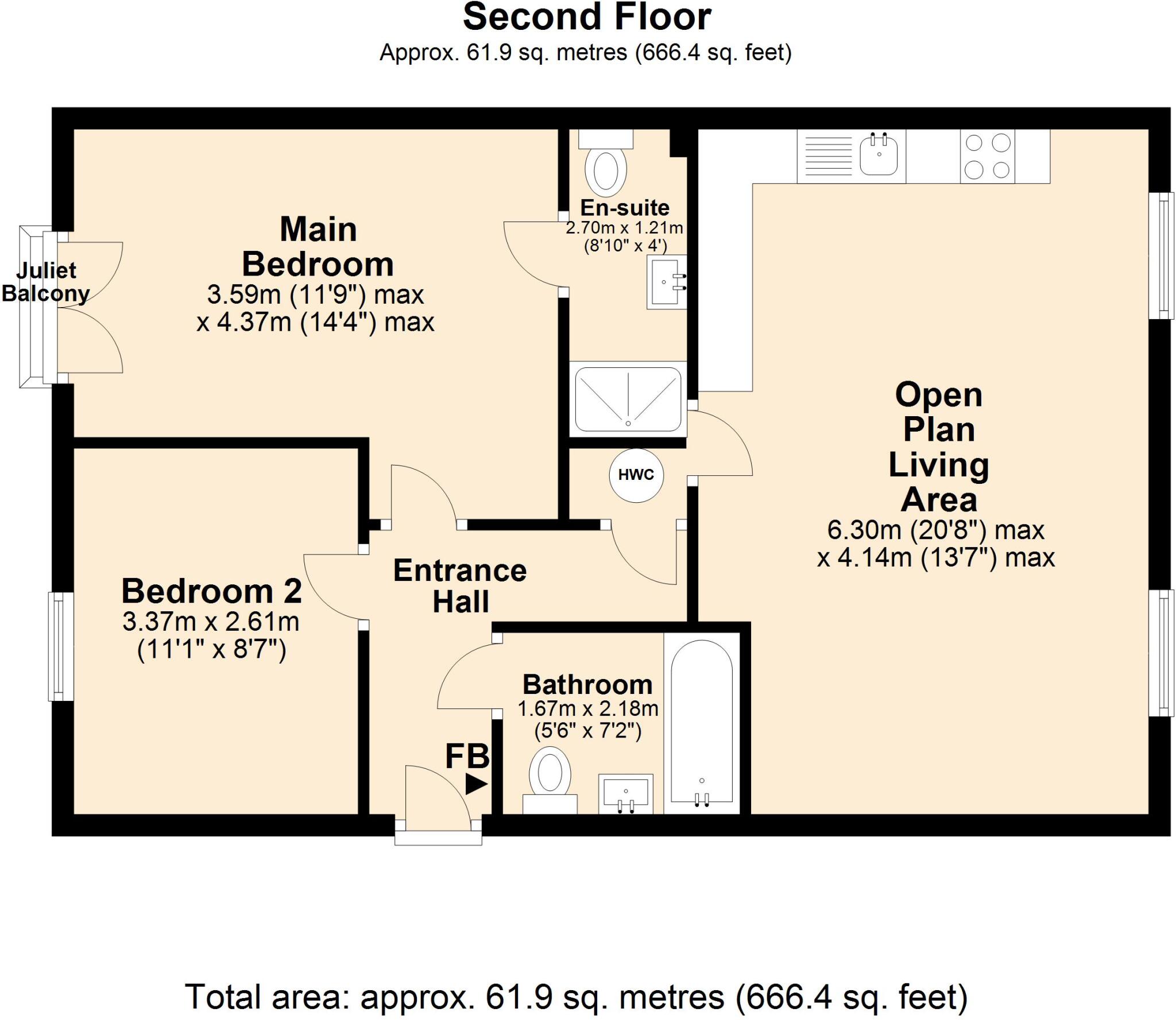 Brazen Gate, Norwich, NR1 floorplan