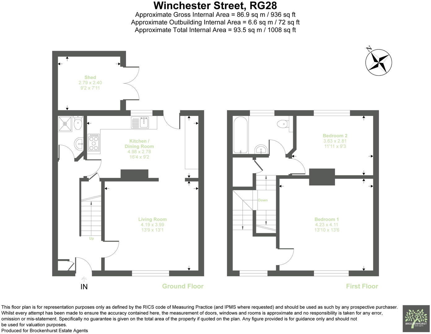 Winchester Street, Whitchurch, RG28 7AH floorplan