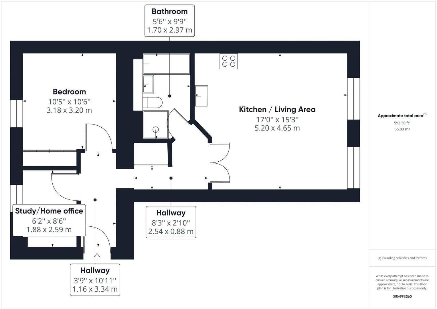 19 Wellington Street, Leeds, LS1 4JF floorplan