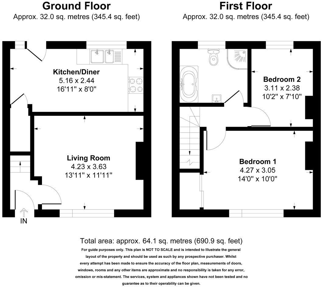 Glebe Road, Letchworth Garden City, SG6 floorplan