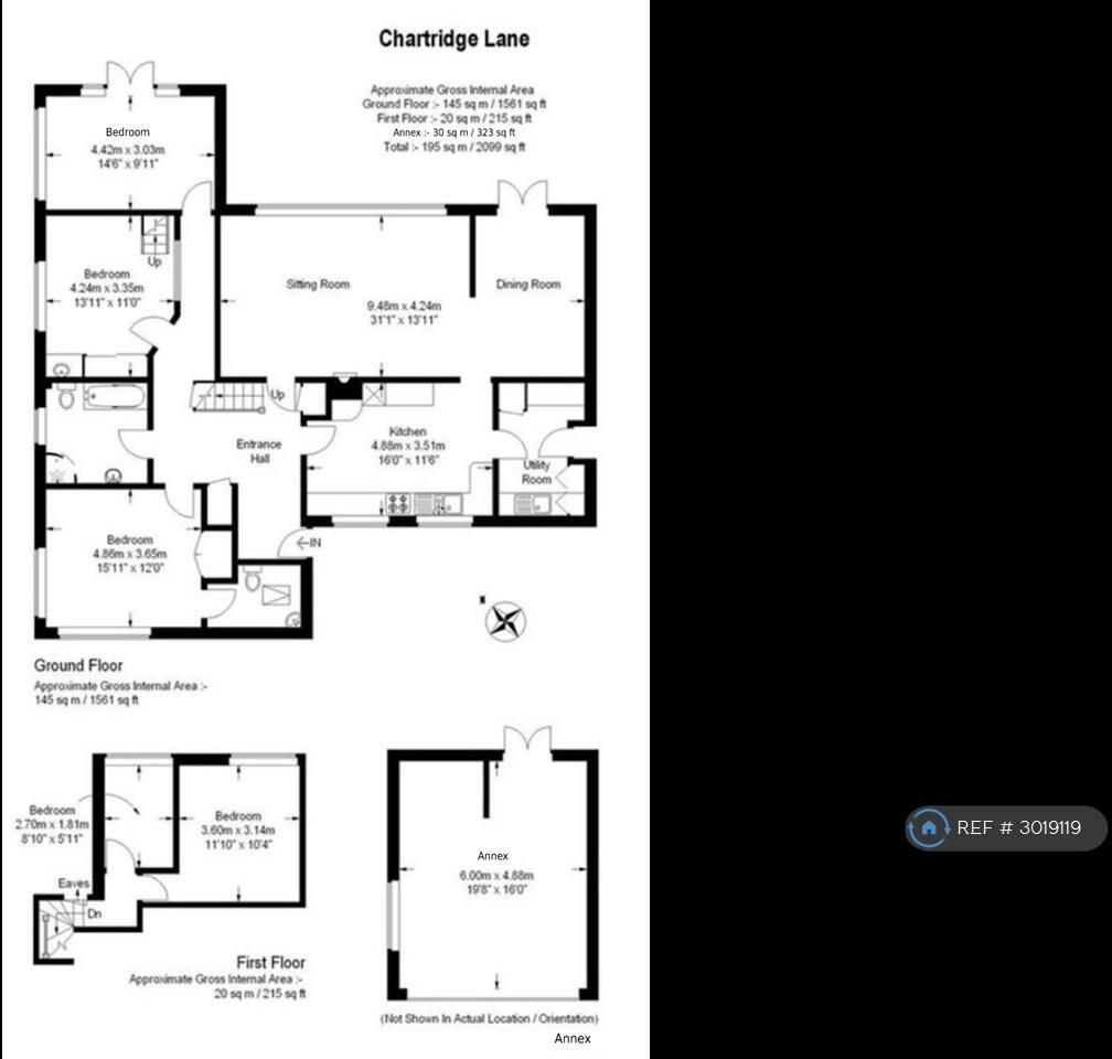 Chartridge Lane, Chesham, HP5 floorplan