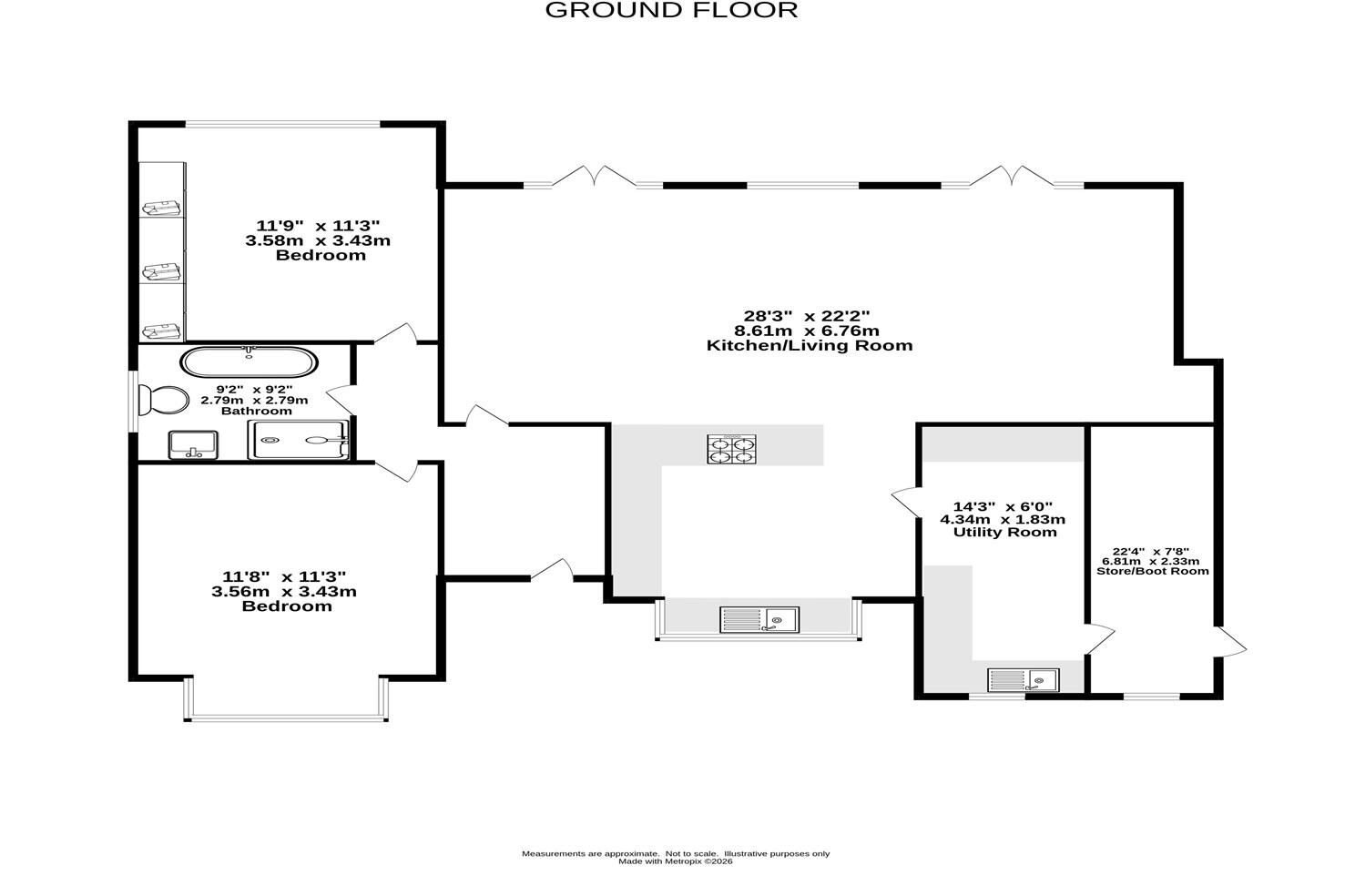 York Road, Grappenhall, Warrington floorplan