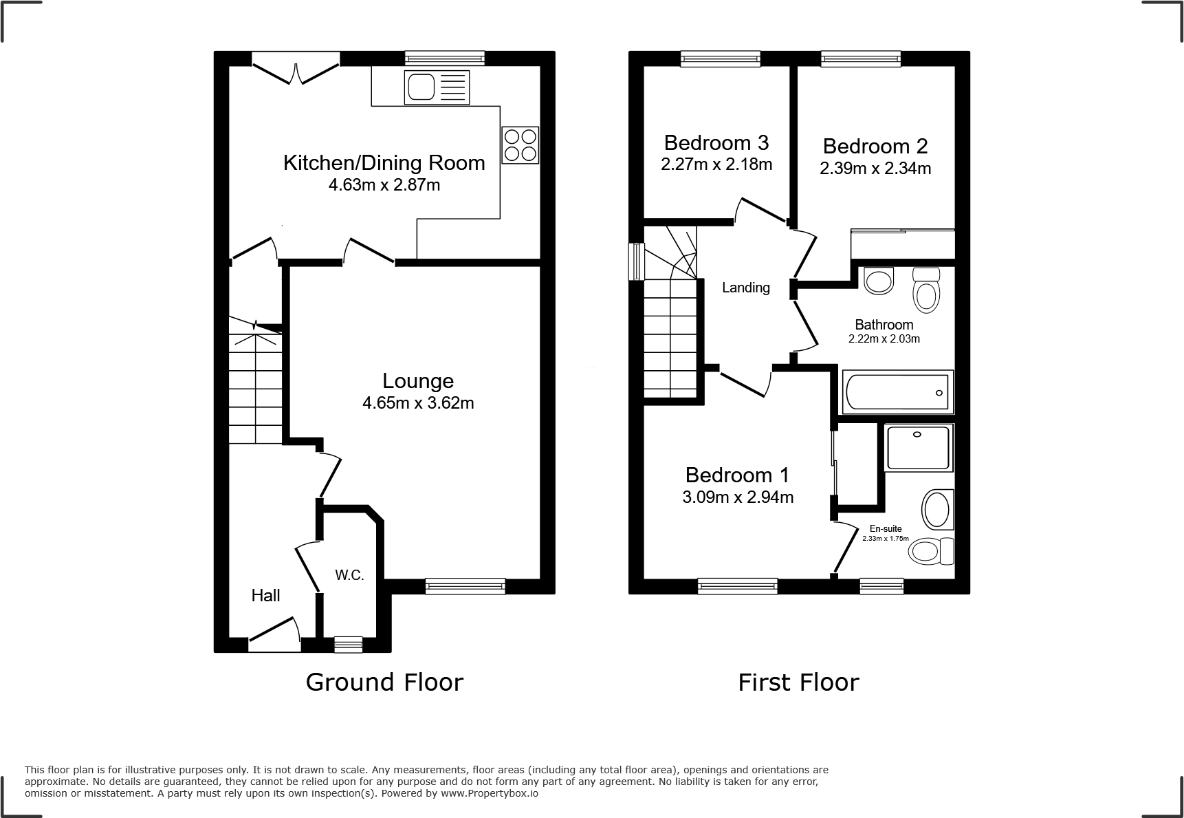18 Reilly Gardens, Saltcoats, KA21 6FA floorplan