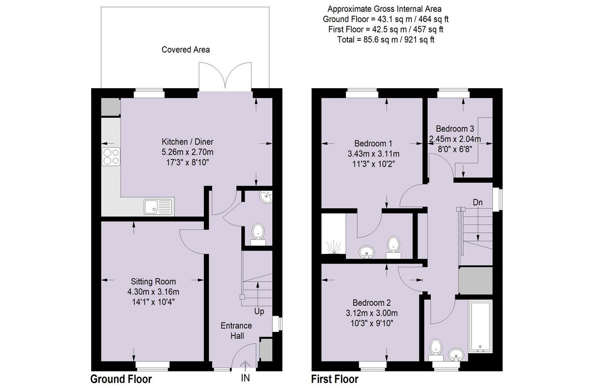 Rowan Gardens | Ringwood | BH24 floorplan