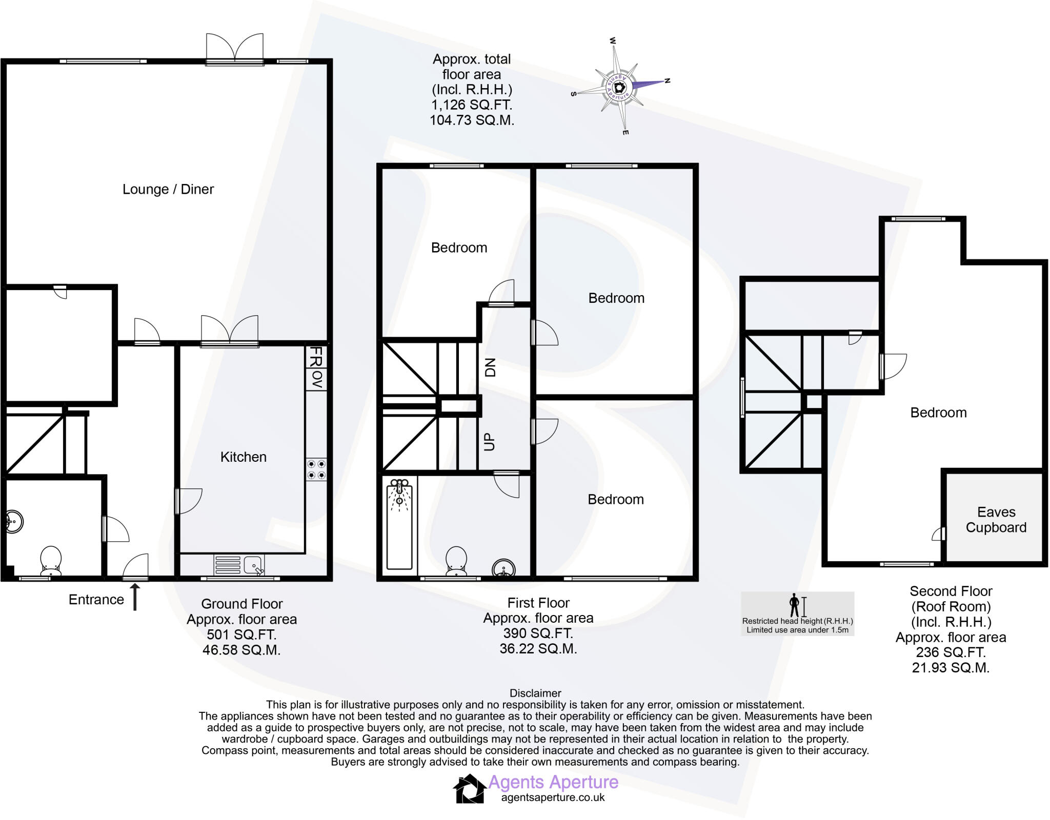 Queenswood Avenue, Hutton, Brentwood, Essex, CM13 floorplan