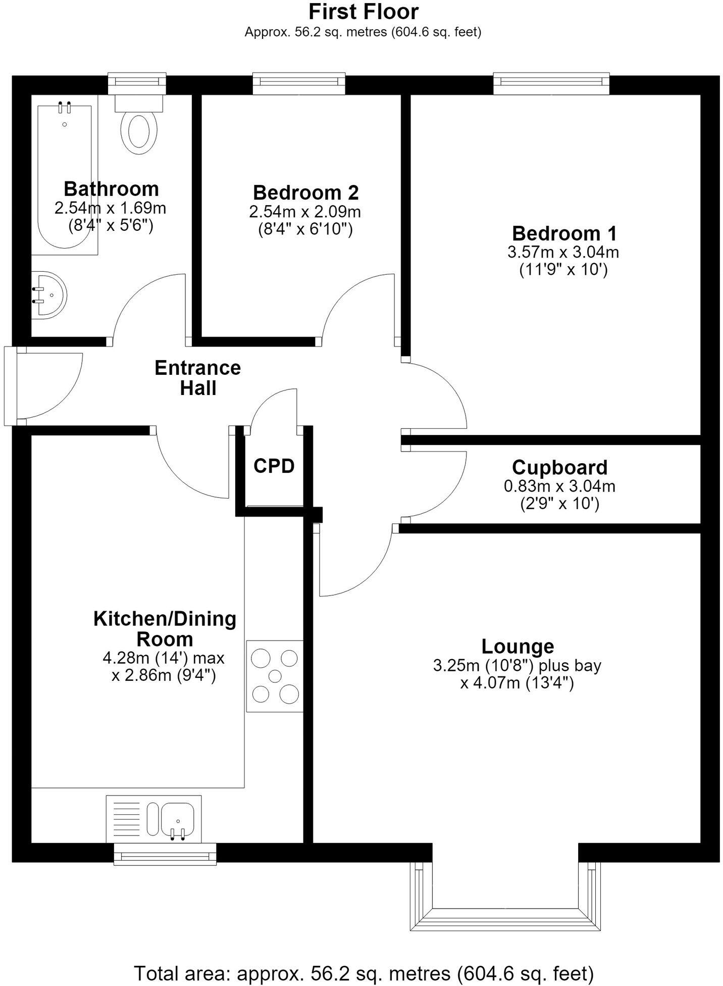 Castle Court, Northwich, CW8 floorplan
