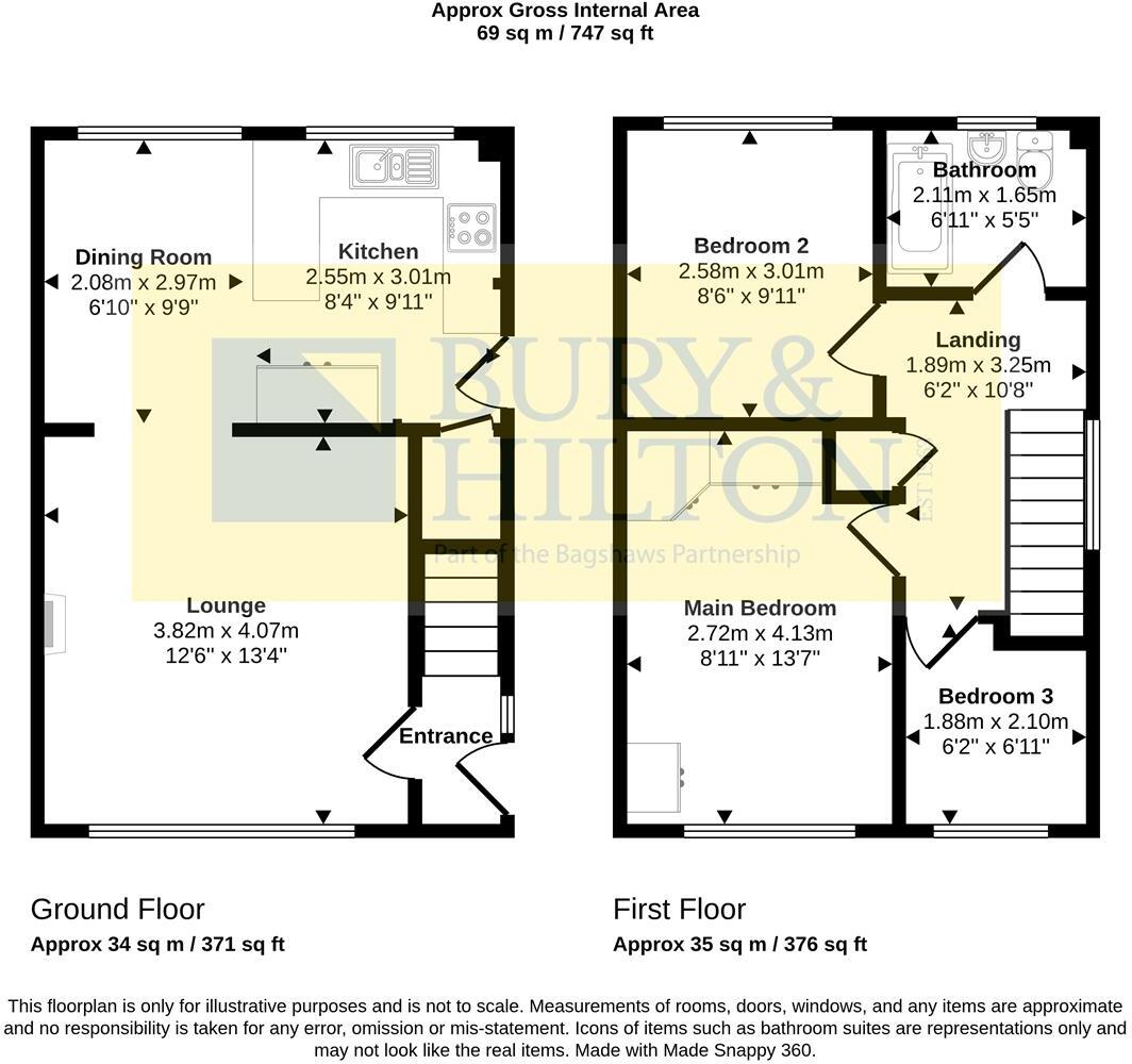 Lockerbie Close, Leek floorplan