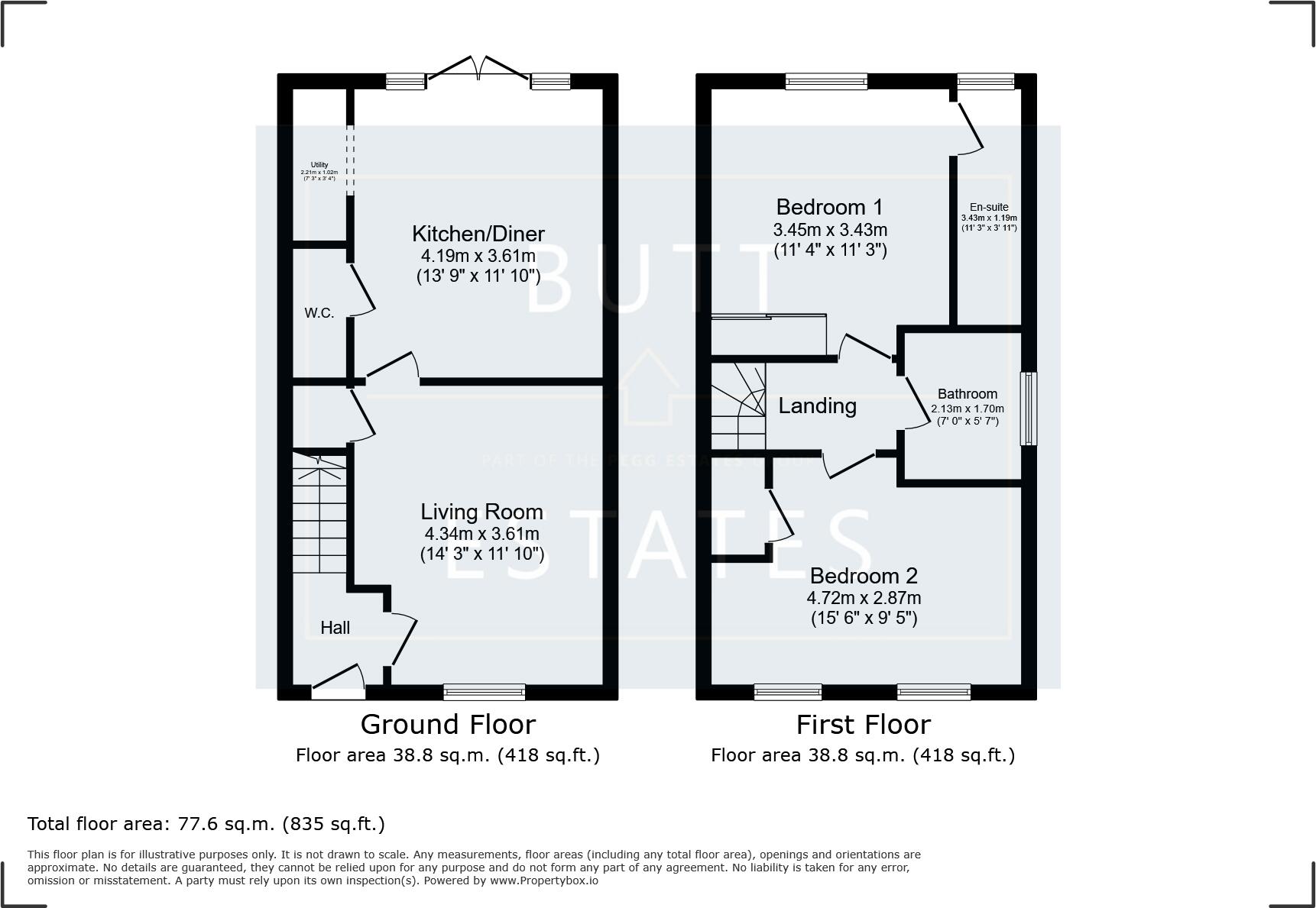 Dart Avenue, Exeter floorplan