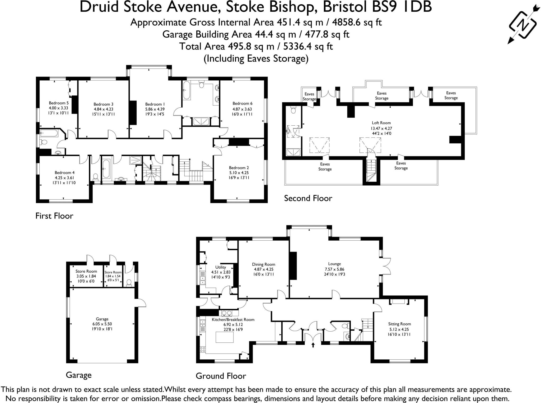 Druid Stoke Avenue | Stoke Bishop floorplan