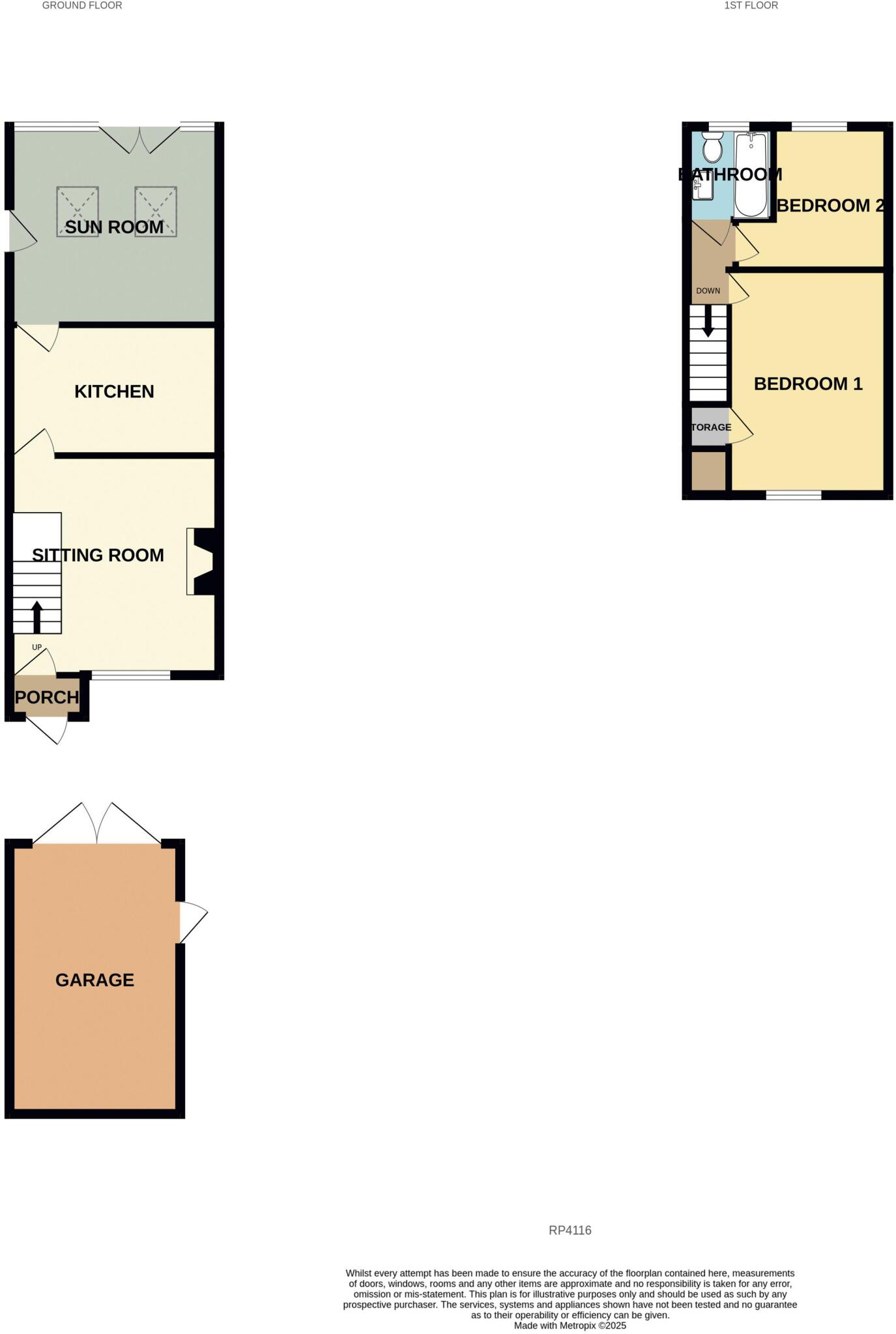Hafodty Lane, Upper Colwyn Bay floorplan