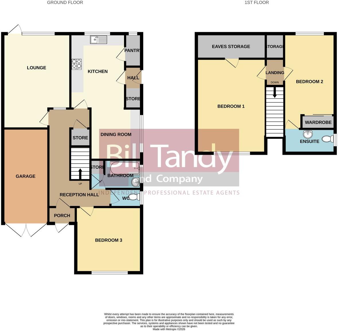 Gorseway, Burntwood, WS7 floorplan