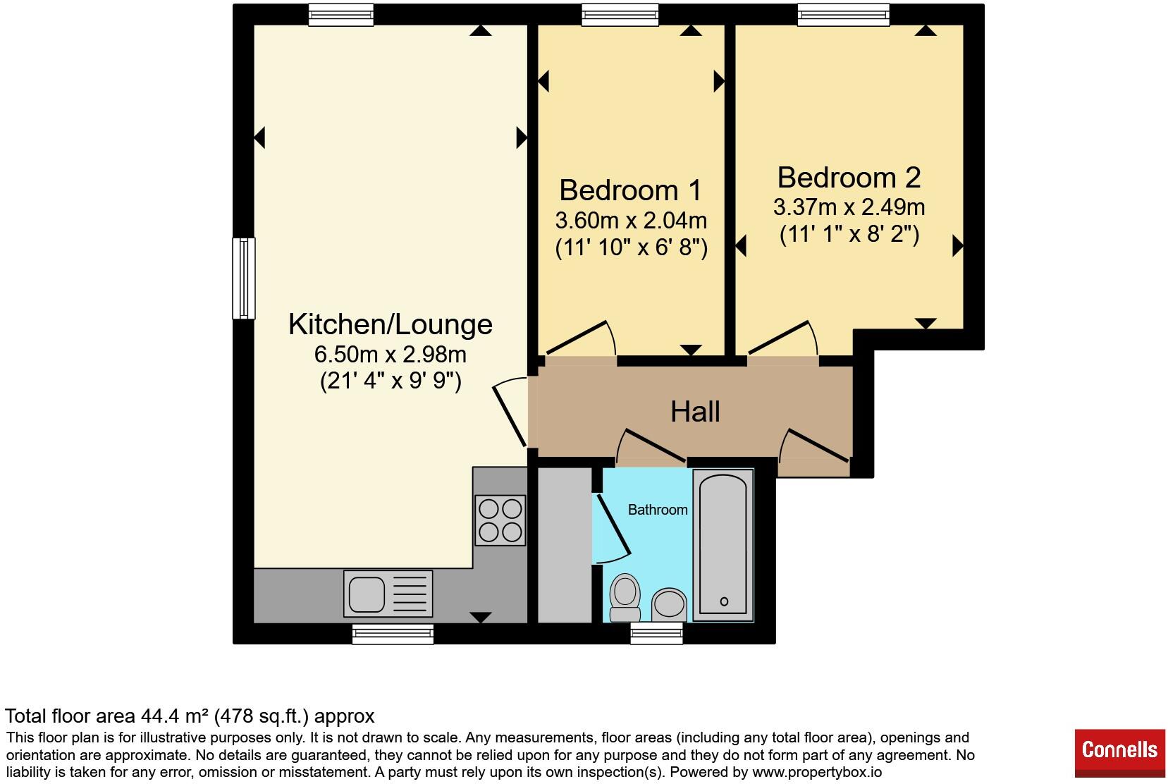 Gatehouse Court, Taunton floorplan