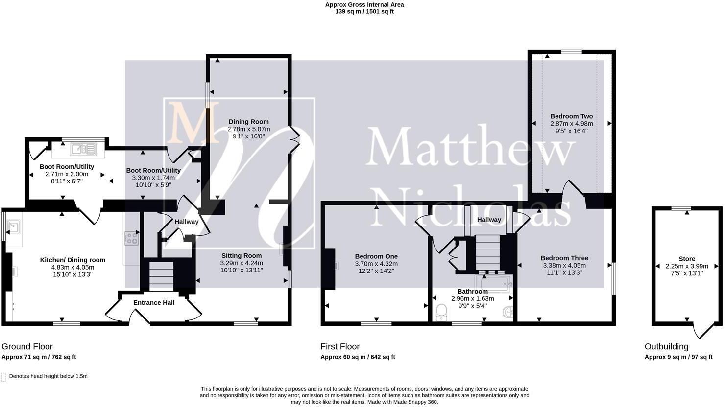 , Hinwick floorplan