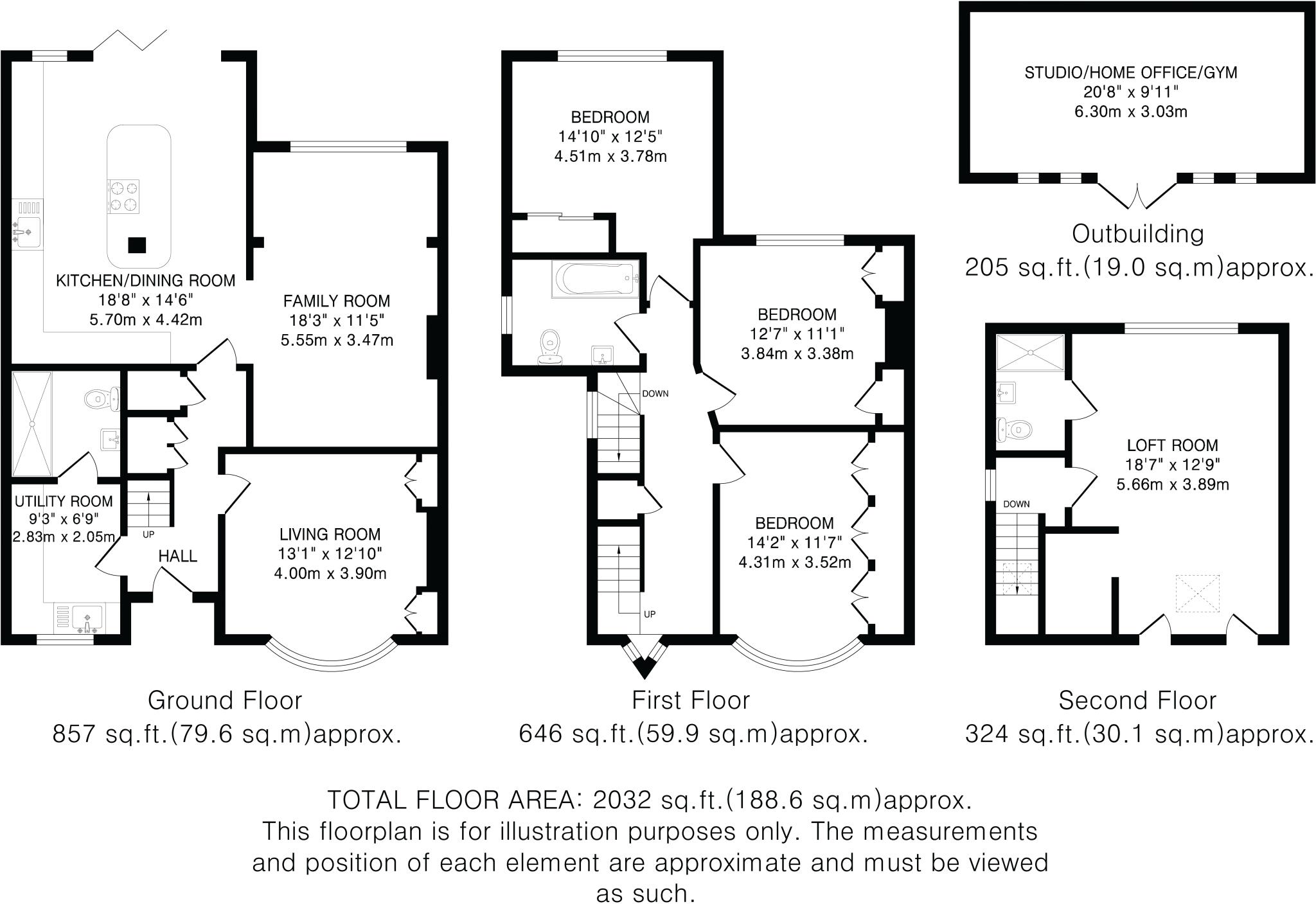West Hill, Hitchin, SG5 floorplan