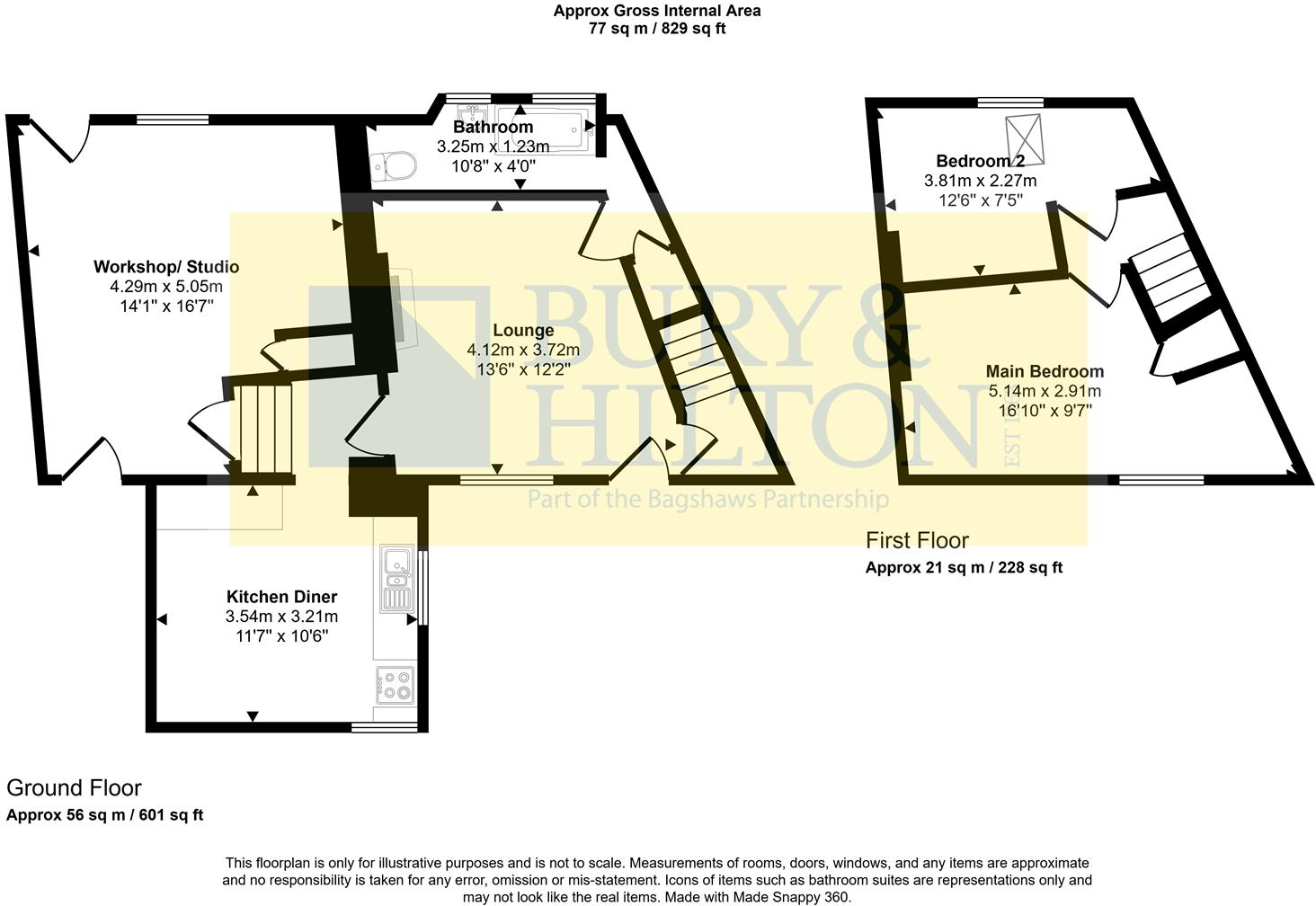 Church Street, Longnor, Buxton floorplan