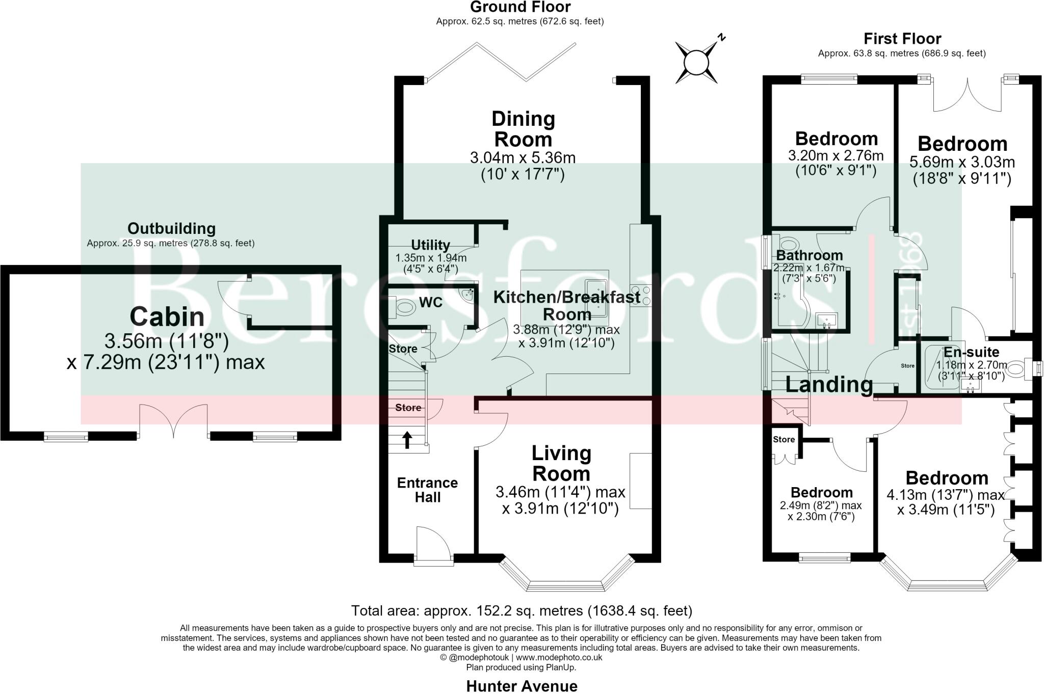 Hunter Avenue, Shenfield, CM15 floorplan