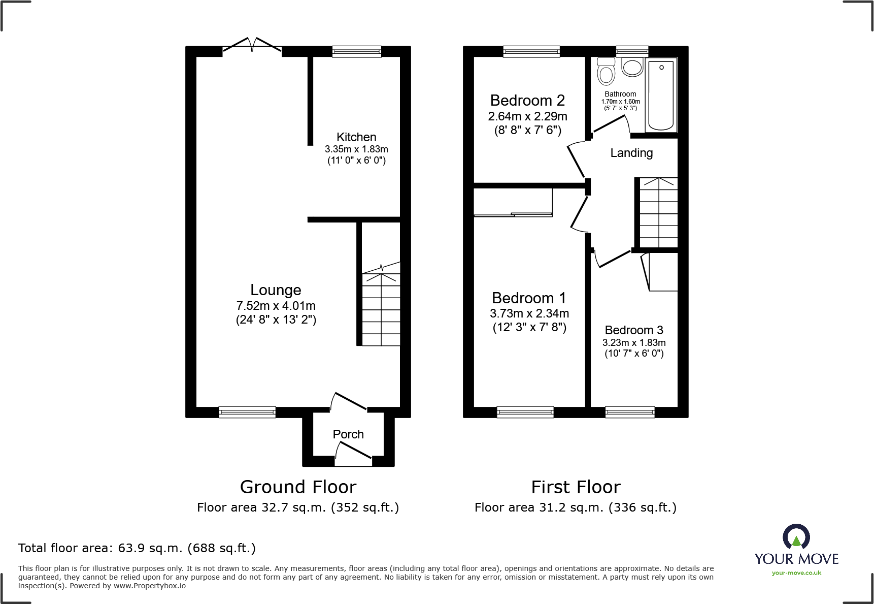 Claremont Road, Hextable, Swanley, Kent, BR8 floorplan