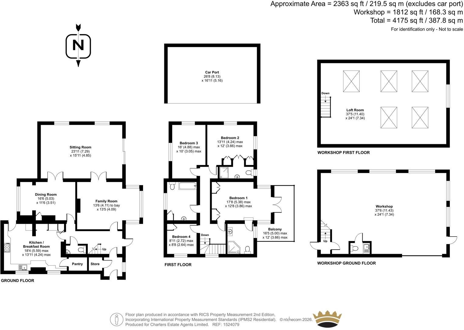 Bighton Lane, Gundleton, Alresford, Hampshire, SO24 floorplan