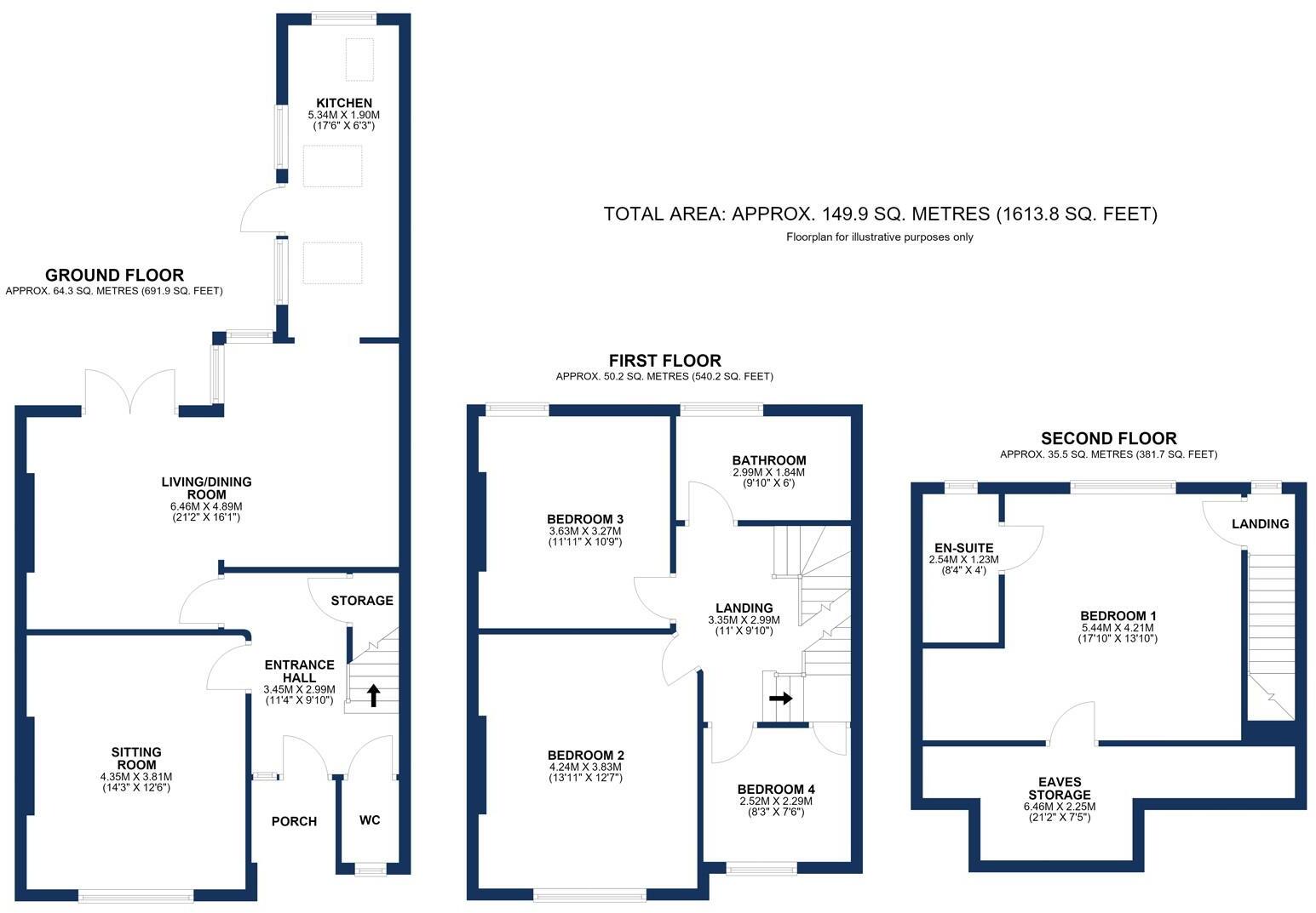 Delahays Road, Hale floorplan