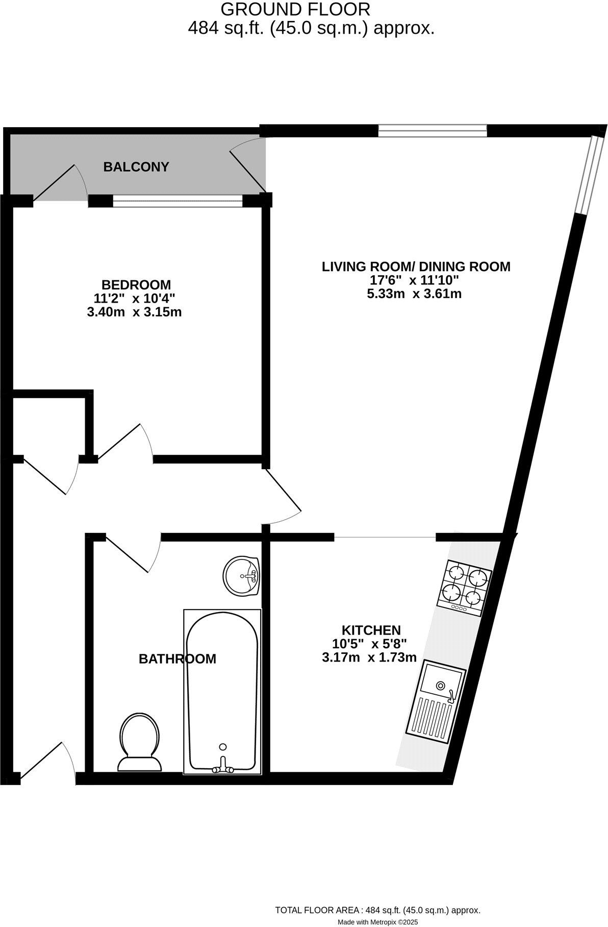Kelvin Gate, Bracknell, Berkshire, RG12 floorplan