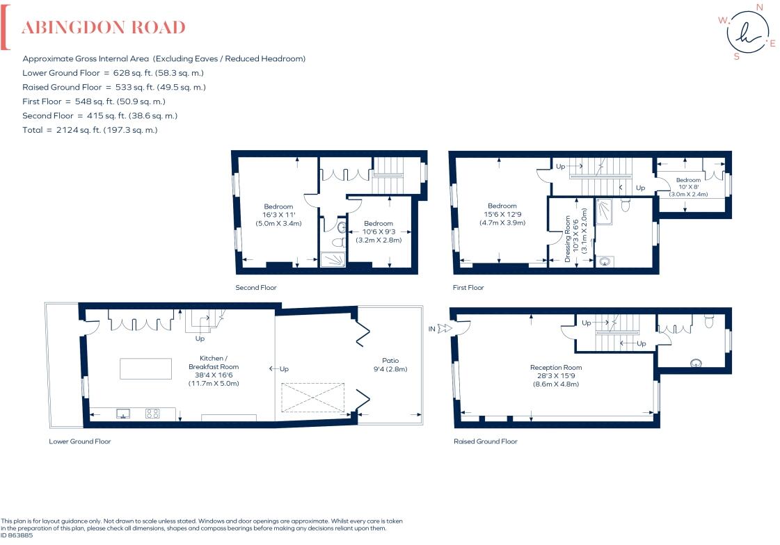 Abingdon Road, London, W8 floorplan