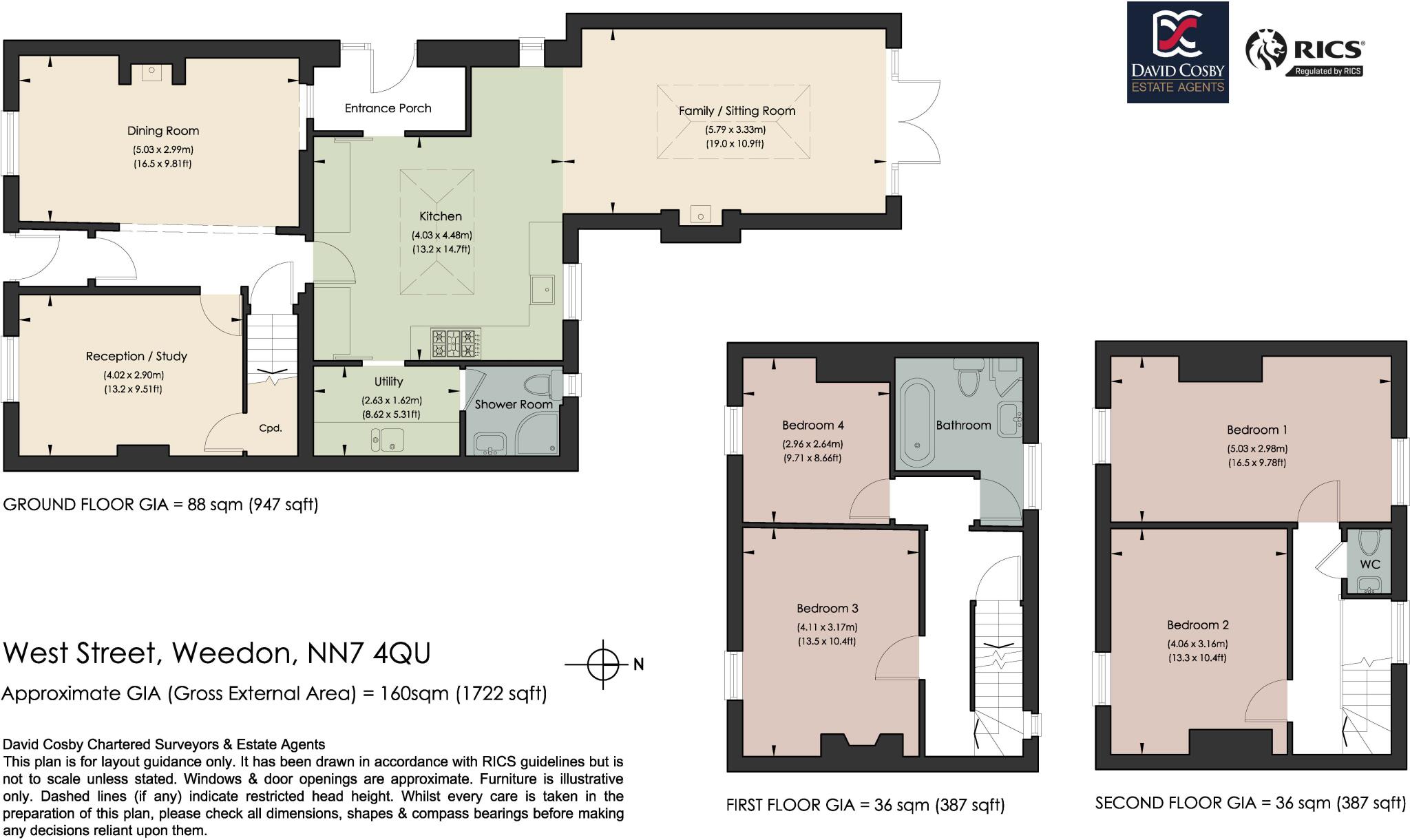 West Street, Weedon, NN7 floorplan