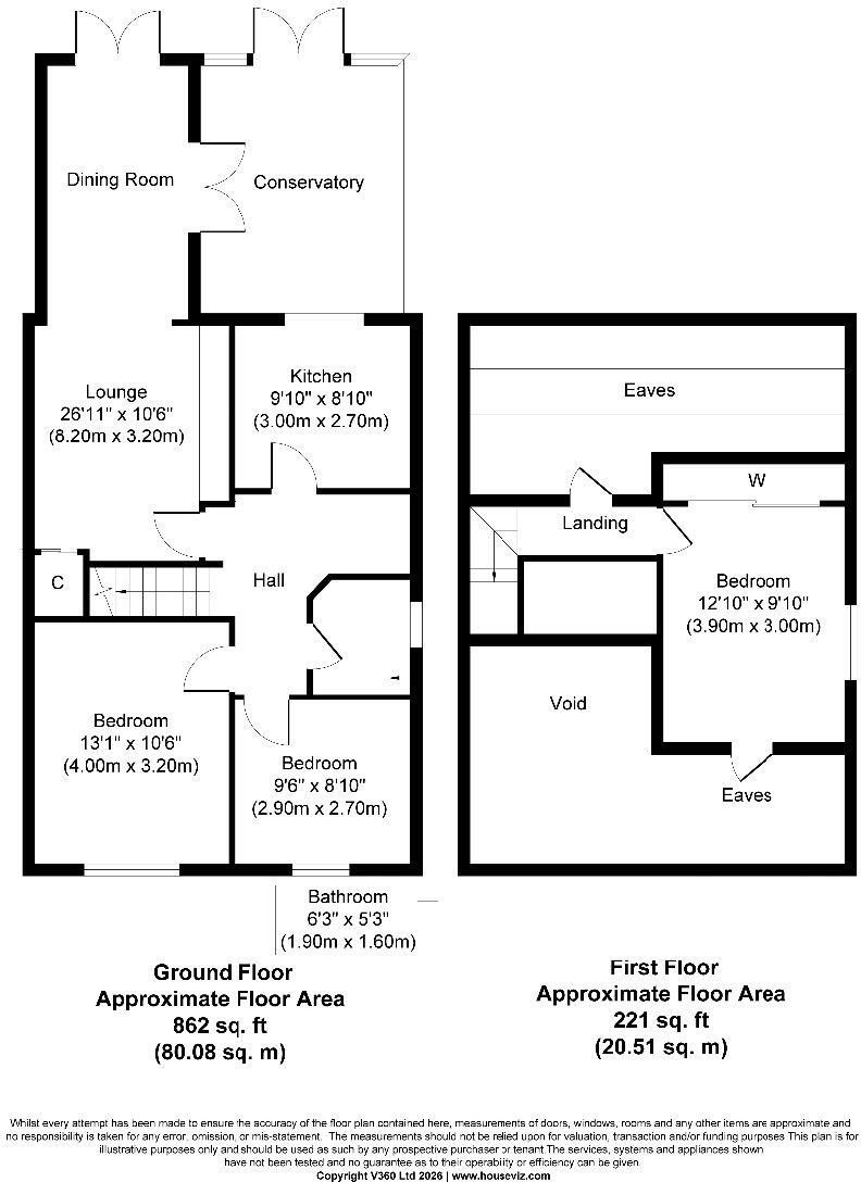 Burleigh Close, Rochester floorplan