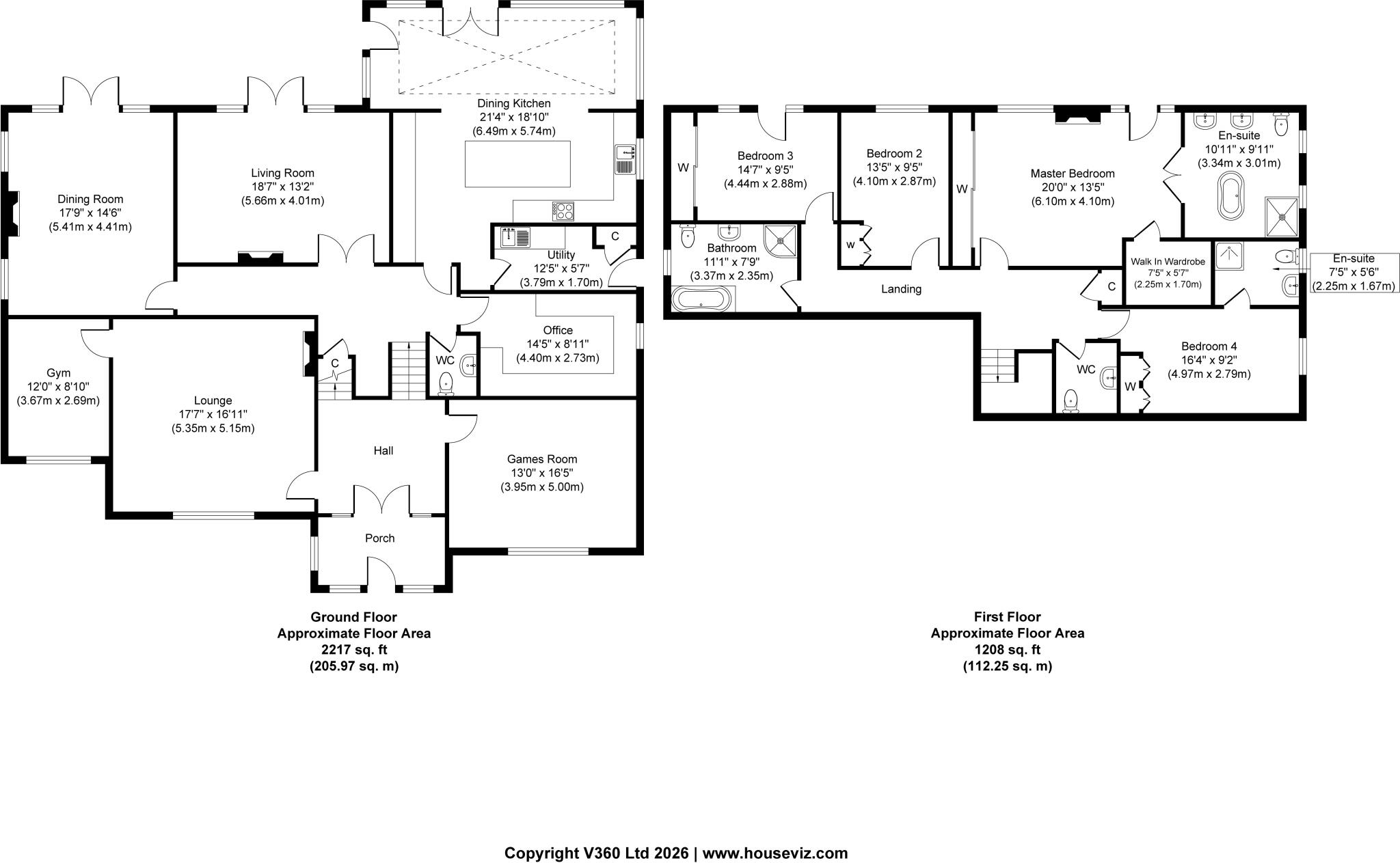 Hill Top Lane, Heswall, Wirral floorplan