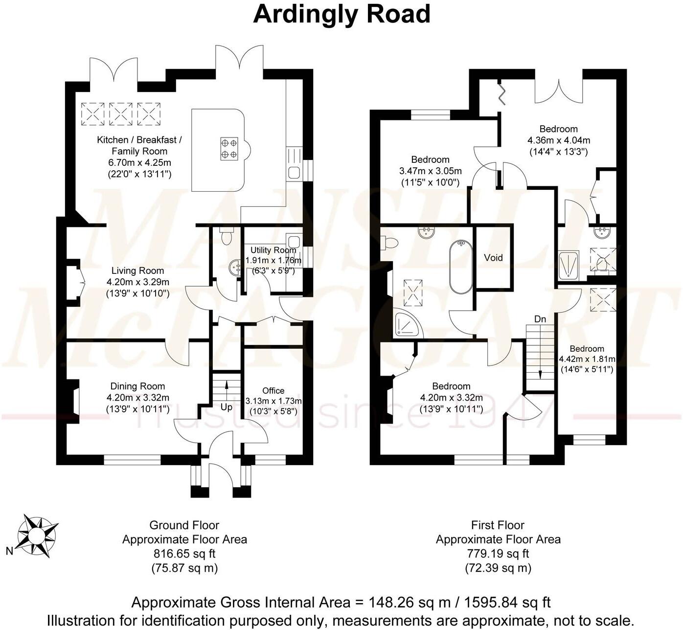 Ardingly Road, Cuckfield, RH17 floorplan