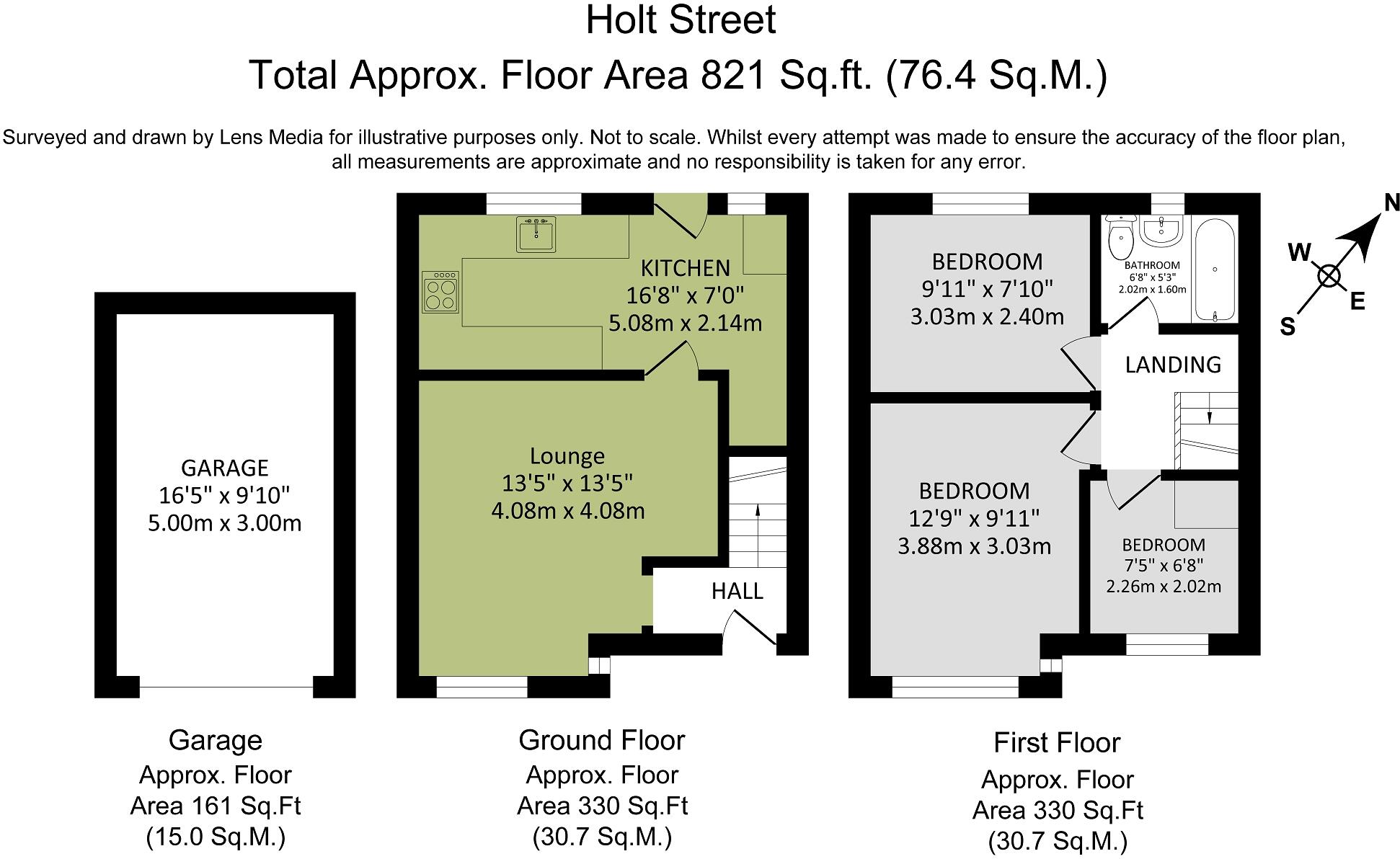 Holt Street, Wigan, Greater Manchester. WN6 7NP floorplan