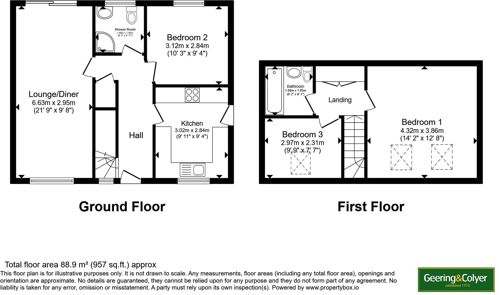 Williamson Road, Lydd on Sea, Romney Marsh, Kent, TN29 floorplan
