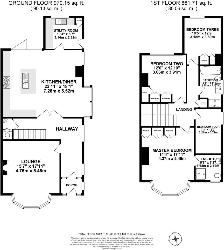 Osborne Road, Jesmond, Newcastle upon Tyne floorplan