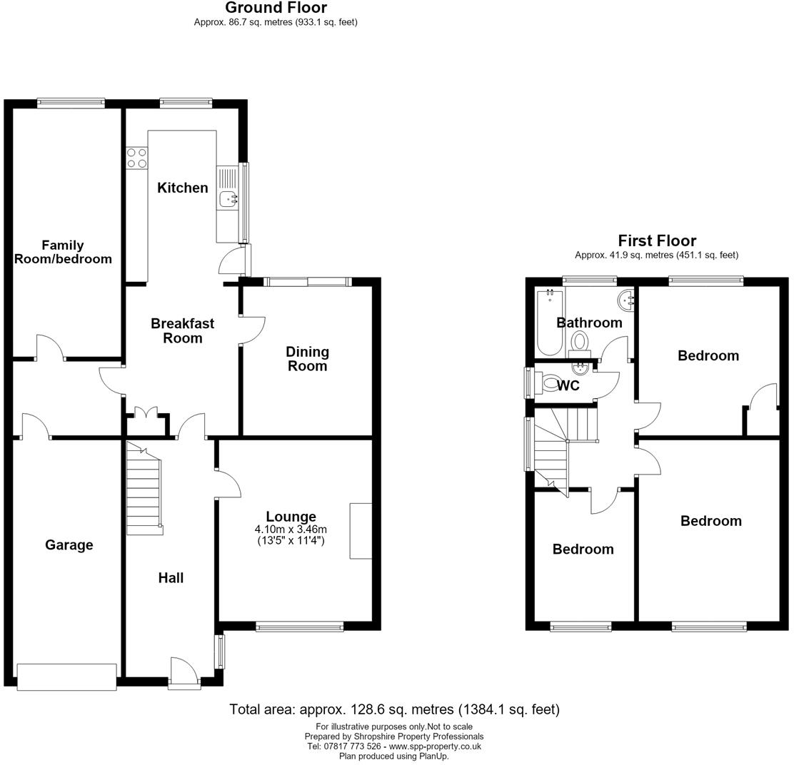 Highfields, Off Preston Street, Shrewsbury floorplan