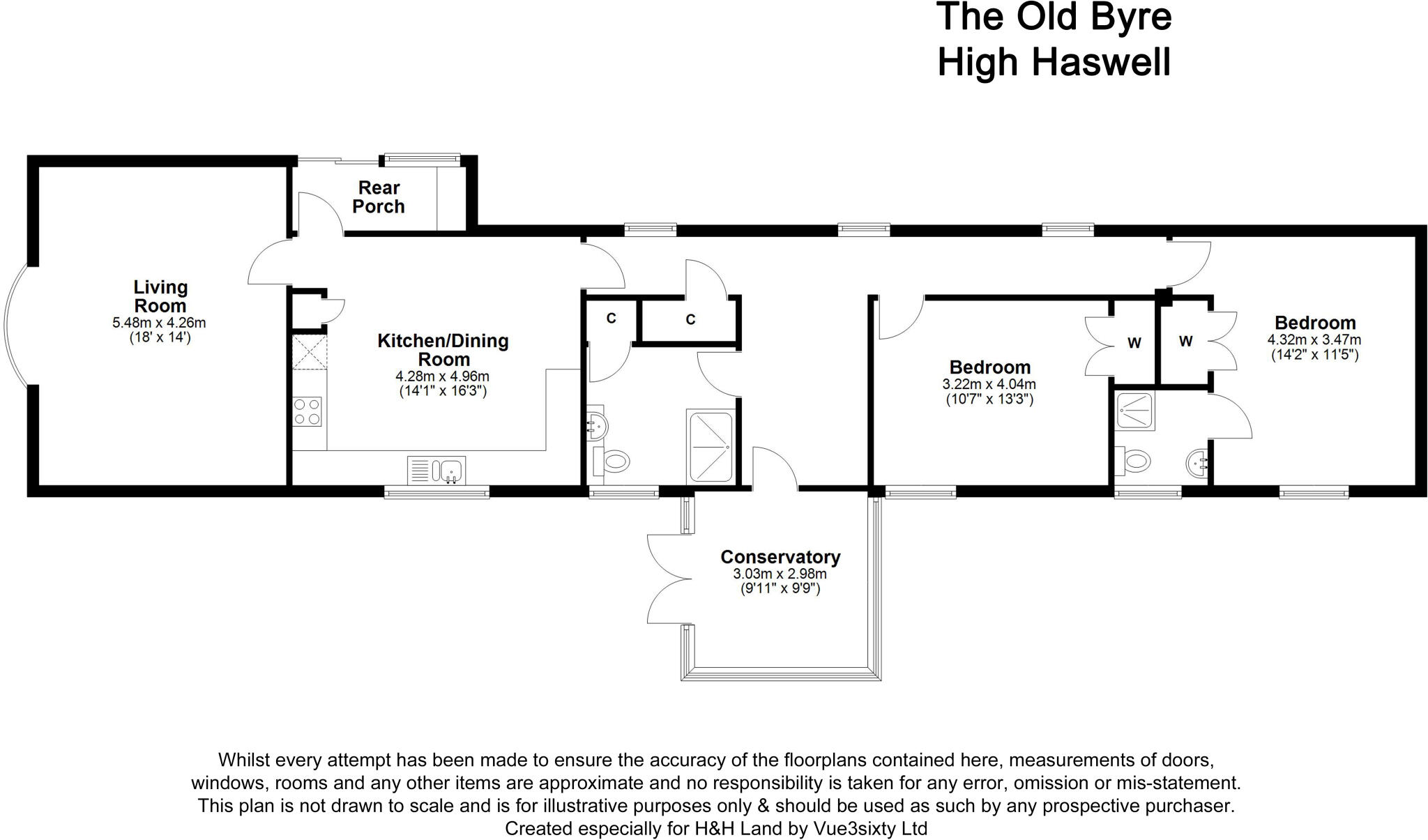 The Old Byre, High Haswell, Haswell, Durham floorplan
