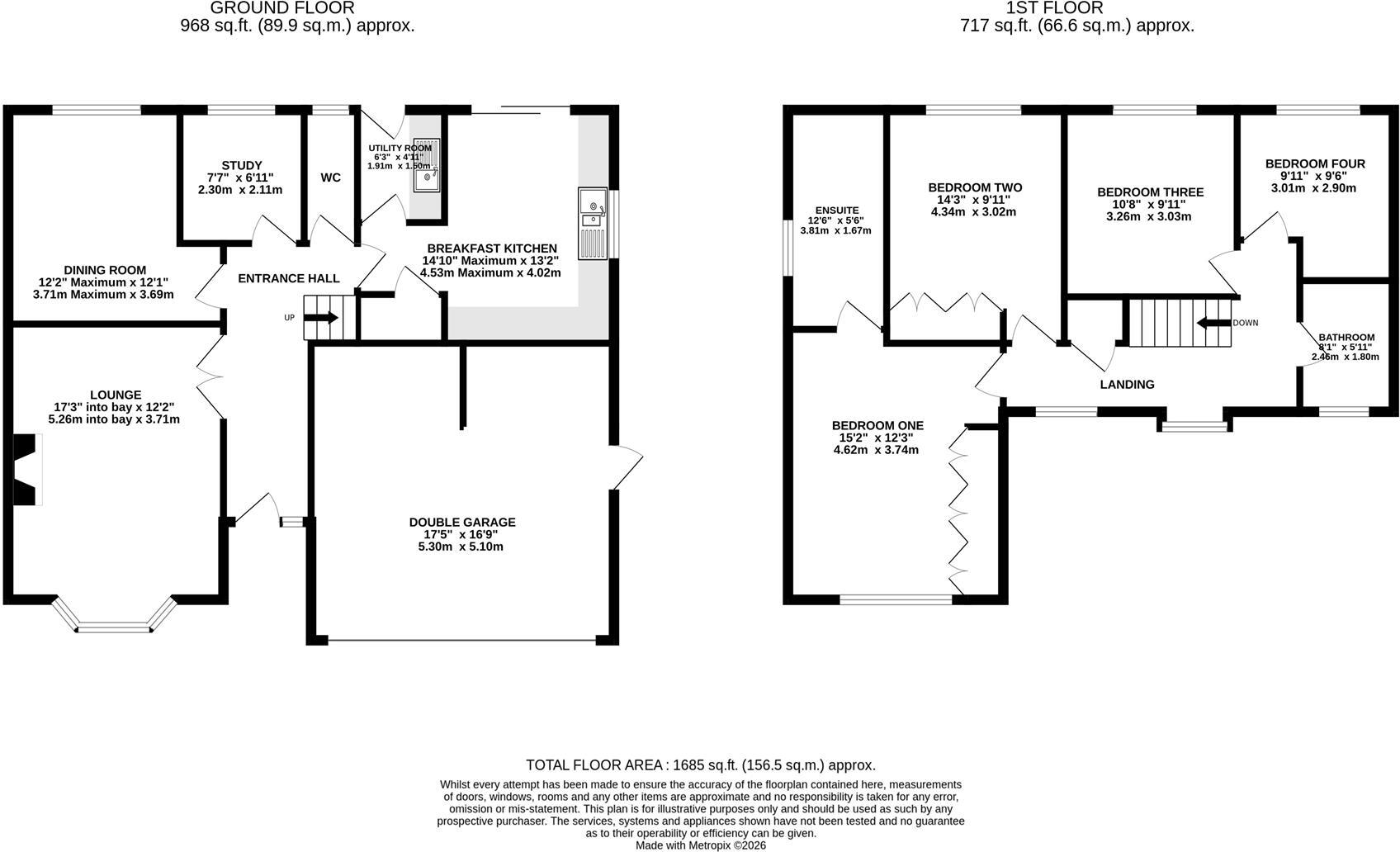 Monarch Drive, Northwich floorplan