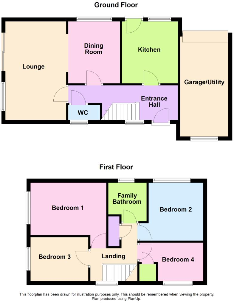 Goodacre, Orton Goldhay, Peterborough floorplan