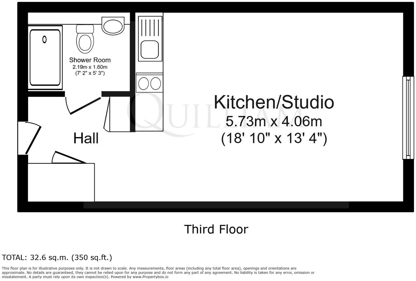 Beecham House, Clayponds Avenue floorplan