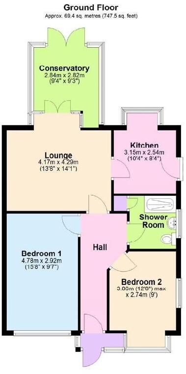 Alan Avenue, Failsworth, Manchester floorplan
